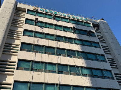 경기도 하남시 건물 외벽 청소